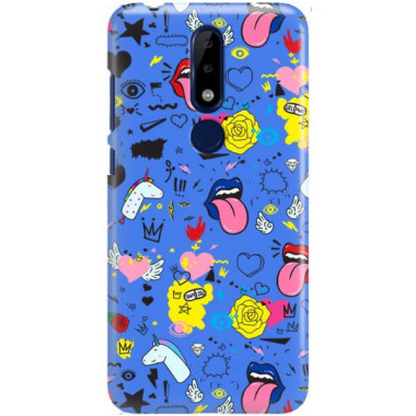 Etui Nokia 5.1 PLUS, ST_FCN183 Wzory - FunnyCase