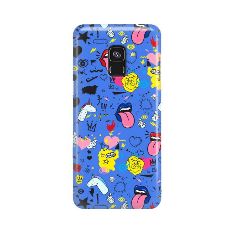 Etui Samsung GALAXY A8 2018 / A5 2018, ST_FCN183 Wzory - FunnyCase