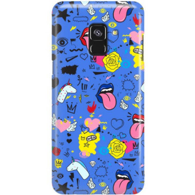 Etui Samsung GALAXY A8 2018 / A5 2018, ST_FCN183 Wzory - FunnyCase