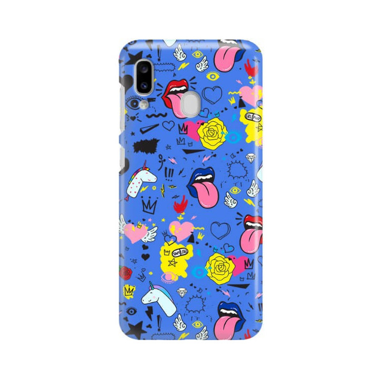 Etui Samsung GALAXY A20E, ST_FCN183 Wzory - FunnyCase