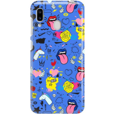 Etui Samsung GALAXY A20E, ST_FCN183 Wzory - FunnyCase