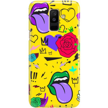 Etui Samsung GALAXY A6 PLUS 2018, ST_FCN114 Wzory - FunnyCase