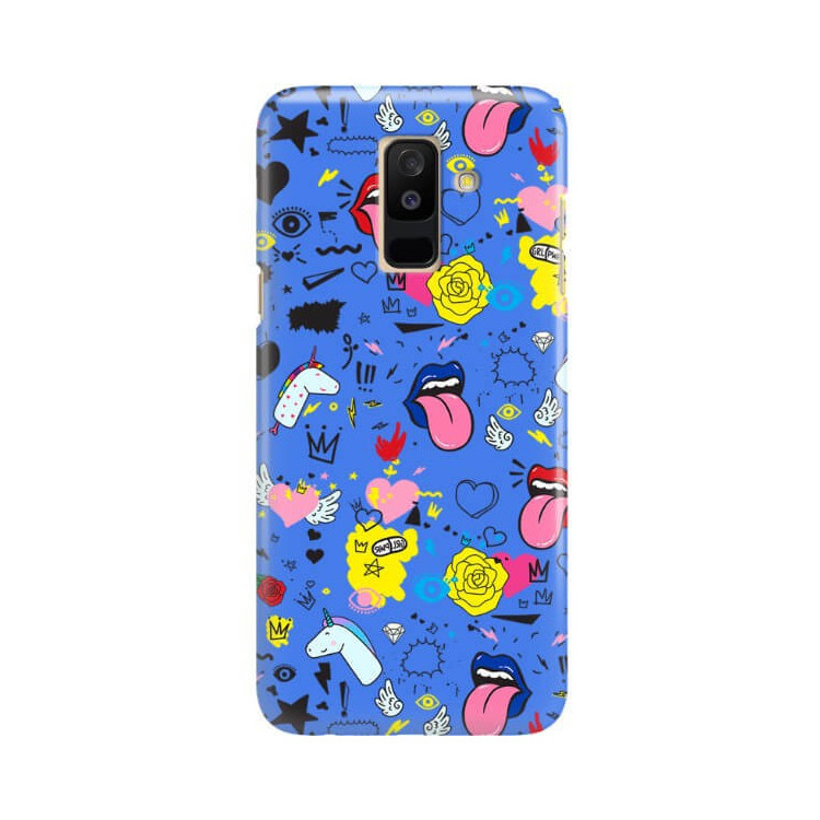 Etui Samsung GALAXY A6 PLUS 2018, ST_FCN183 Wzory - FunnyCase