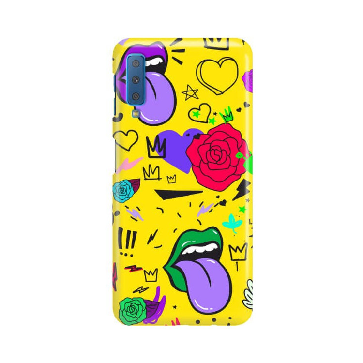 Etui Samsung GALAXY A7 2018, ST_FCN114 Wzory - FunnyCase