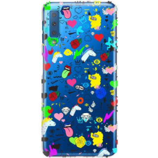 Etui Samsung GALAXY A7 2018, ST_FCN122 Wzory - FunnyCase