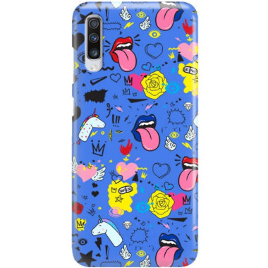 Etui Samsung GALAXY A70 / A70S, ST_FCN183 Wzory - FunnyCase