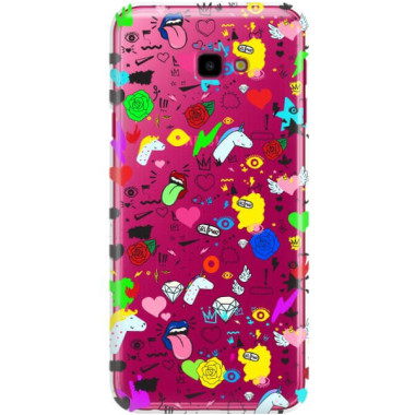 Etui Samsung GALAXY J4 PLUS 2018, ST_FCN122 Wzory - FunnyCase