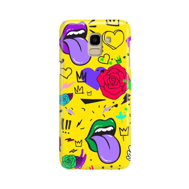 Etui Samsung GALAXY J6 2018, ST_FCN114 Wzory - FunnyCase