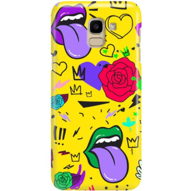 Etui Samsung GALAXY J6 2018, ST_FCN114 Wzory - FunnyCase