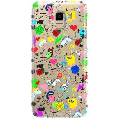 Etui Samsung GALAXY J6 2018, ST_FCN122 Wzory - FunnyCase