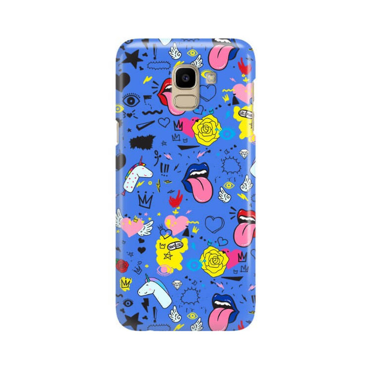 Etui Samsung GALAXY J6 2018, ST_FCN183 Wzory - FunnyCase