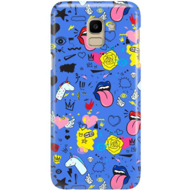 Etui Samsung GALAXY J6 2018, ST_FCN183 Wzory - FunnyCase