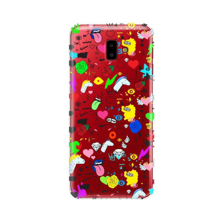 Etui Samsung GALAXY J6 PLUS 2018, ST_FCN122 Wzory - FunnyCase