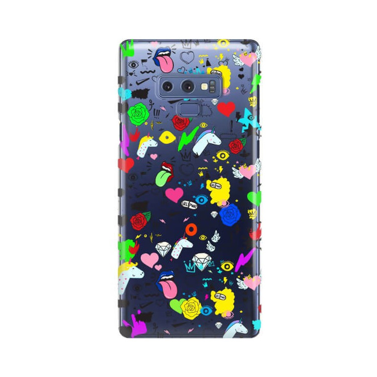 Etui Samsung GALAXY NOTE 9, ST_FCN122 Wzory - FunnyCase