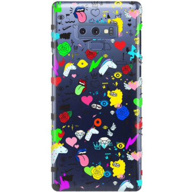 Etui Samsung GALAXY NOTE 9, ST_FCN122 Wzory - FunnyCase