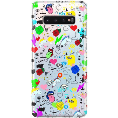 Etui Samsung GALAXY S10 PLUS, ST_FCN122 Wzory - FunnyCase