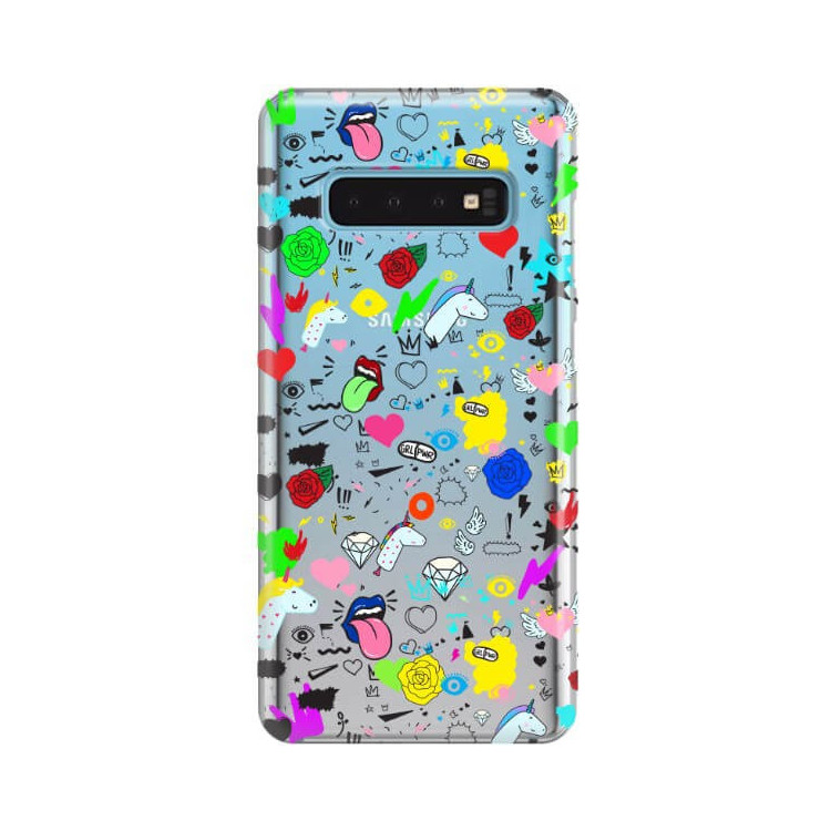 Etui Samsung GALAXY S10, ST_FCN122 Wzory - FunnyCase