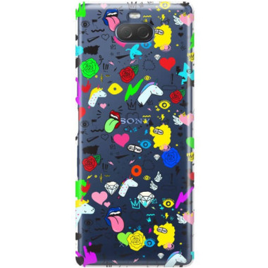 Etui Sony XPERIA 10, ST_FCN122 Wzory - FunnyCase