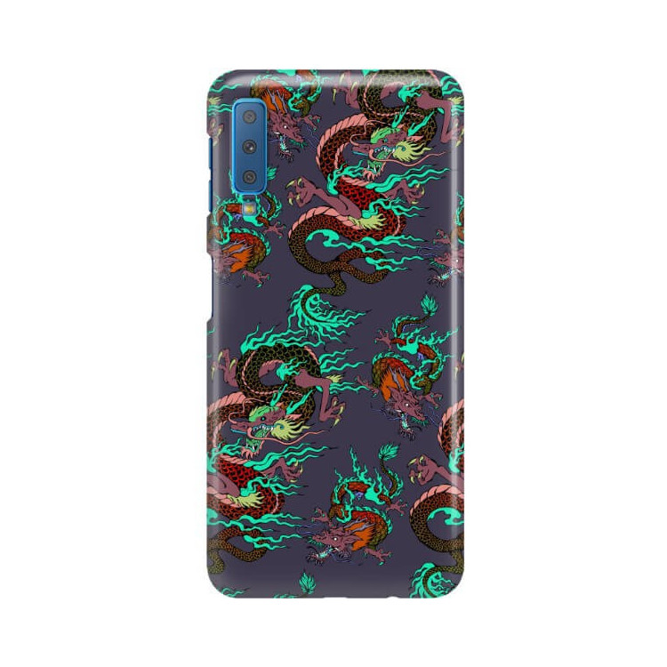 Etui Samsung GALAXY A7 2018, ST_FCW280 Wzory - FunnyCase