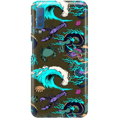 Etui Samsung GALAXY A7 2018, ST_FCW302 Wzory - FunnyCase