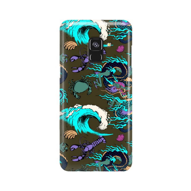 Etui Samsung GALAXY A8 2018 / A5 2018, ST_FCW302 Wzory - FunnyCase