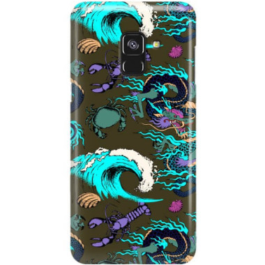 Etui Samsung GALAXY A8 2018 / A5 2018, ST_FCW302 Wzory - FunnyCase