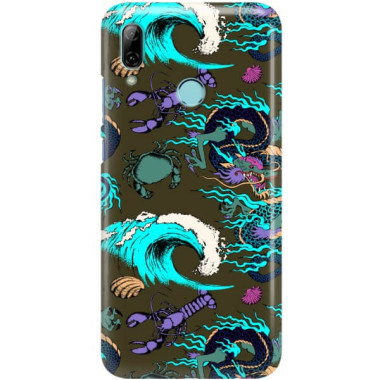 Etui Huawei P SMART 2019, ST_FCW302 Wzory - FunnyCase