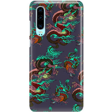 Etui Huawei P30, ST_FCW280 Wzory - FunnyCase