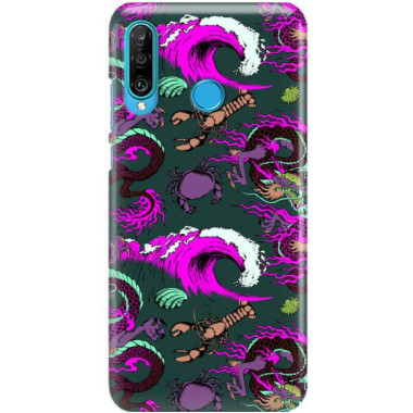 Etui Huawei P30 LITE, ST_FCW277 Wzory - FunnyCase