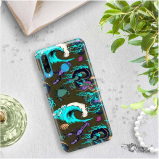 Etui Huawei P30 LITE, ST_FCW302 Wzory - FunnyCase