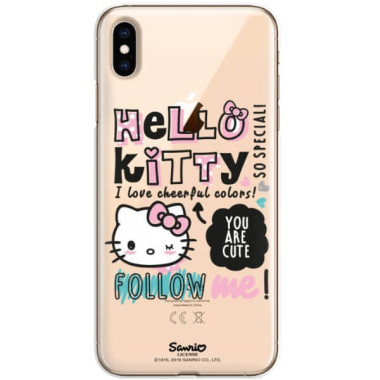 Etui Apple IPHONE XS MAX, ST_HELLO-KITTY294 Wzory - FunnyCase