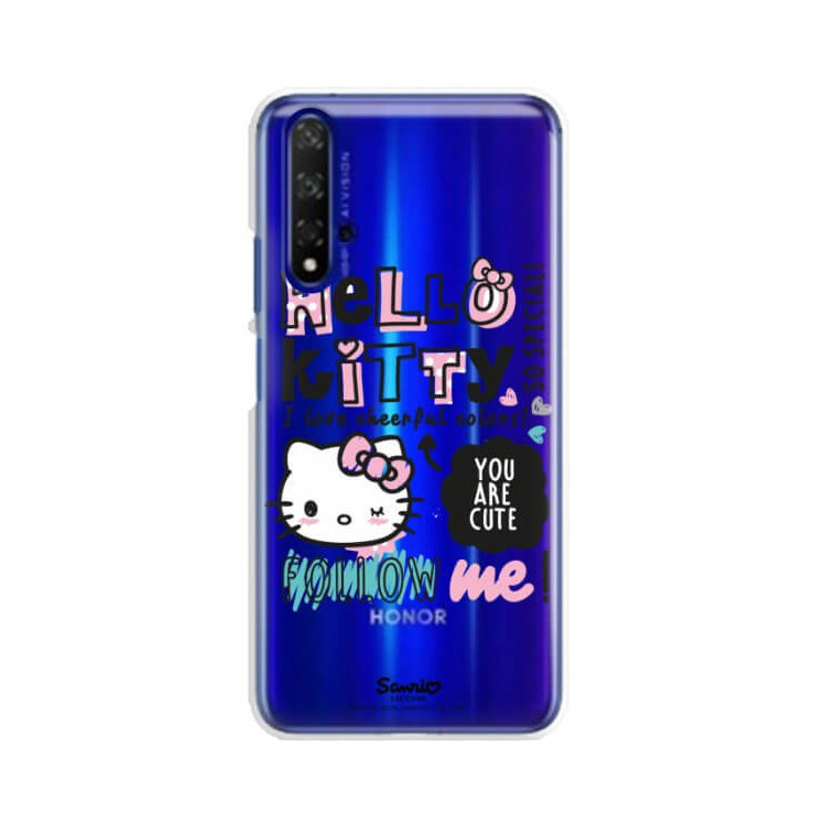 Etui Huawei HONOR 20, ST_HELLO-KITTY294 Wzory - FunnyCase