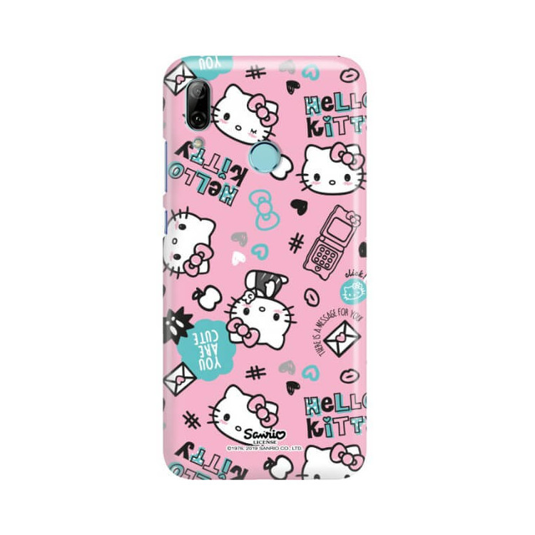 Etui Huawei P SMART 2019, ST_HELLO-KITTY298 Wzory - FunnyCase