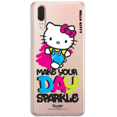 Etui Huawei P20, ST_HELLO-KITTY282 Wzory - FunnyCase