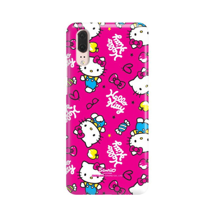 Etui Huawei P20, ST_HELLO-KITTY315 Wzory - FunnyCase