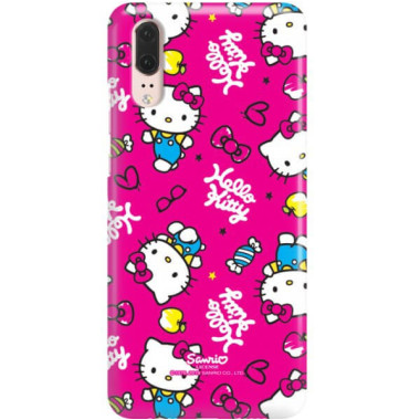 Etui Huawei P20, ST_HELLO-KITTY315 Wzory - FunnyCase