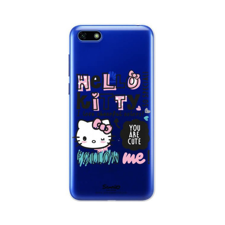 Etui Huawei Y5 2018, ST_HELLO-KITTY294 Wzory - FunnyCase