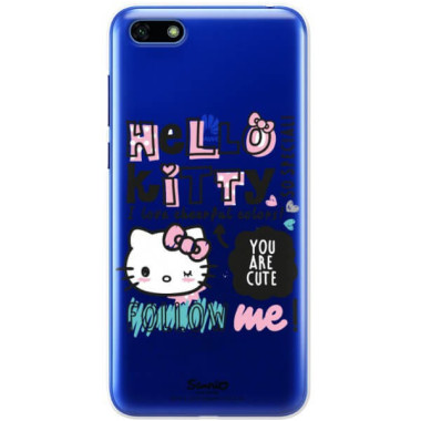 Etui Huawei Y5 2018, ST_HELLO-KITTY294 Wzory - FunnyCase