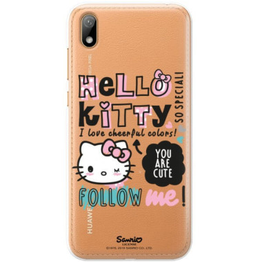 Etui Huawei Y5 2019, ST_HELLO-KITTY294 Wzory - FunnyCase