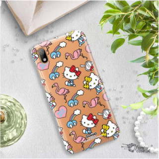 Etui Huawei Y5 2019, ST_HELLO-KITTY304 Wzory - FunnyCase