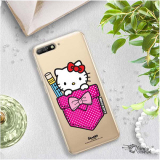 Etui Huawei Y6 2018 / HONOR 7A, ST_HELLO-KITTY321 Wzory - FunnyCase