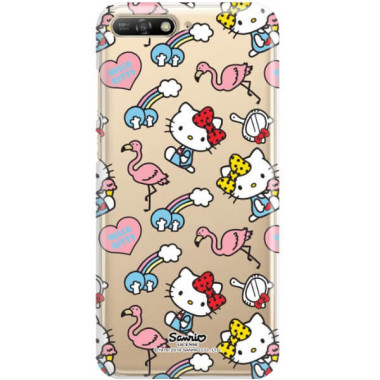 Etui Huawei Y6 2018 / HONOR 7A, ST_HELLO-KITTY304 Wzory - FunnyCase