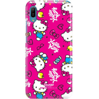 Etui Huawei Y6 2019, ST_HELLO-KITTY315 Wzory - FunnyCase