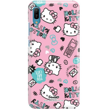 Etui Huawei Y6 2019, ST_HELLO-KITTY298 Wzory - FunnyCase