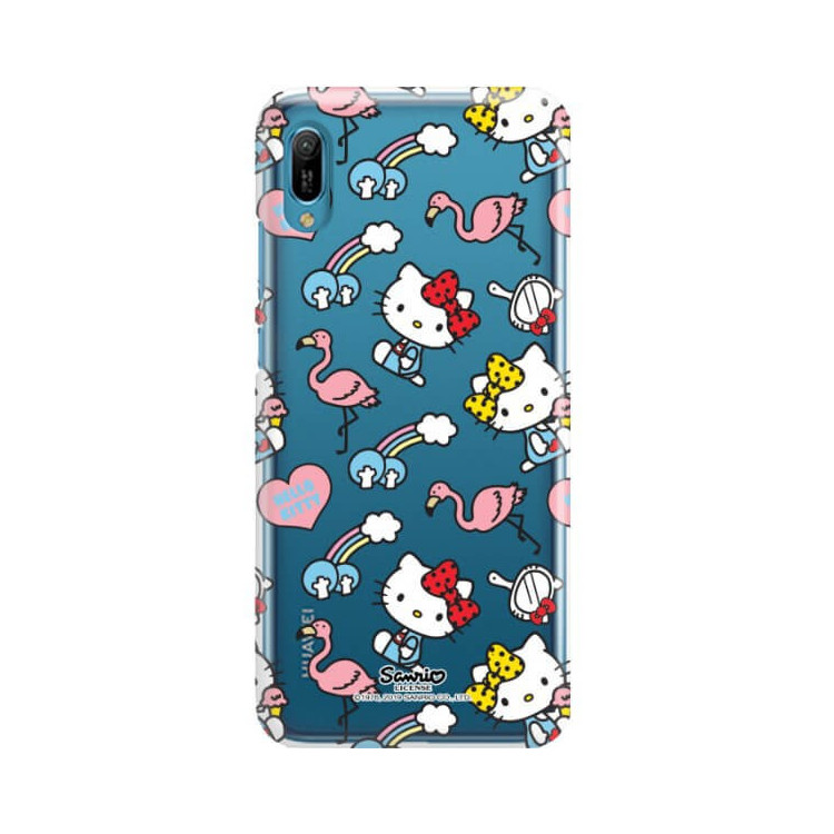 Etui Huawei Y6 2019, ST_HELLO-KITTY304 Wzory - FunnyCase