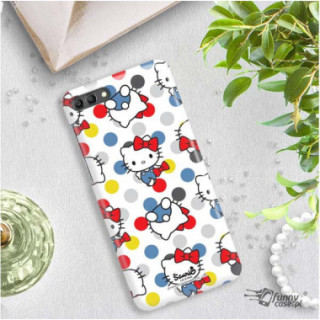 Etui Huawei Y9 2018, ST_HELLO-KITTY288 Wzory - FunnyCase