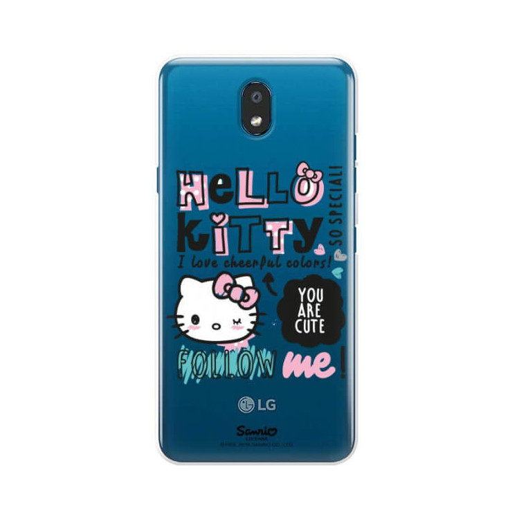 Etui Lg K30 2019, ST_HELLO-KITTY294 Wzory - FunnyCase