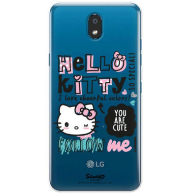 Etui Lg K30 2019, ST_HELLO-KITTY294 Wzory - FunnyCase