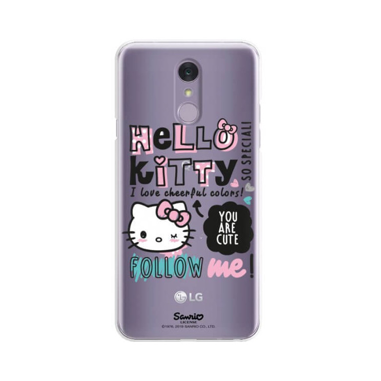 Etui Lg Q7, ST_HELLO-KITTY294 Wzory - FunnyCase