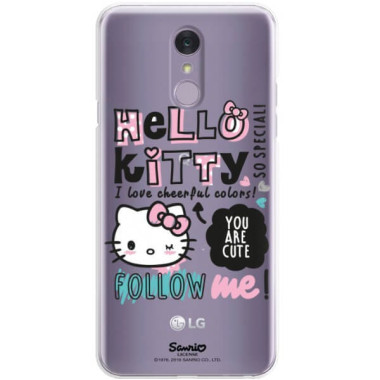 Etui Lg Q7, ST_HELLO-KITTY294 Wzory - FunnyCase